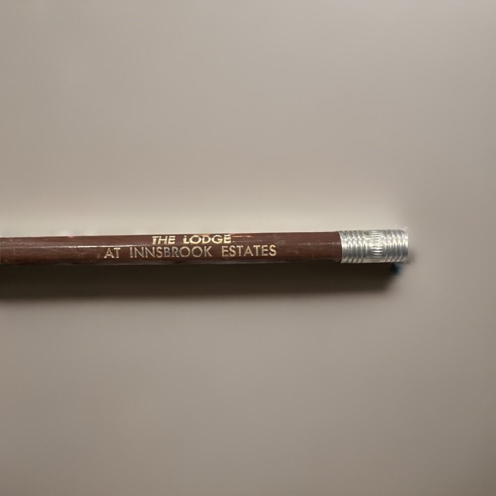 The Lodge At Innsbrook Estates Missouri Resort Community Advertising Pencil
